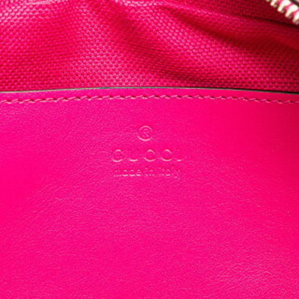 Gucci GG Marmont crossbody chain shoulder bag pink leather - Picture 6 of 9